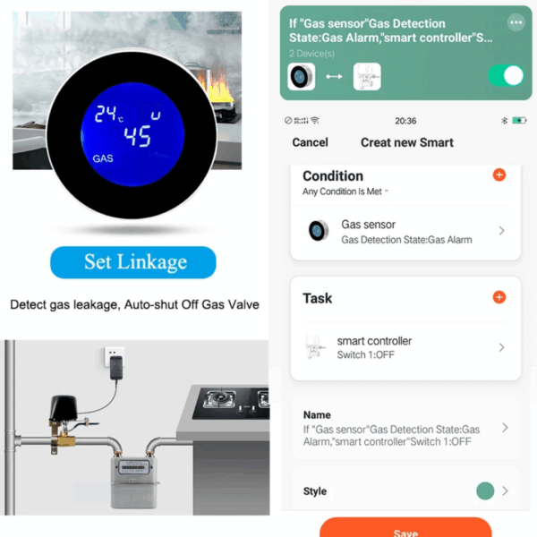 Smart WiFi Gas Leak Detector - Image 4