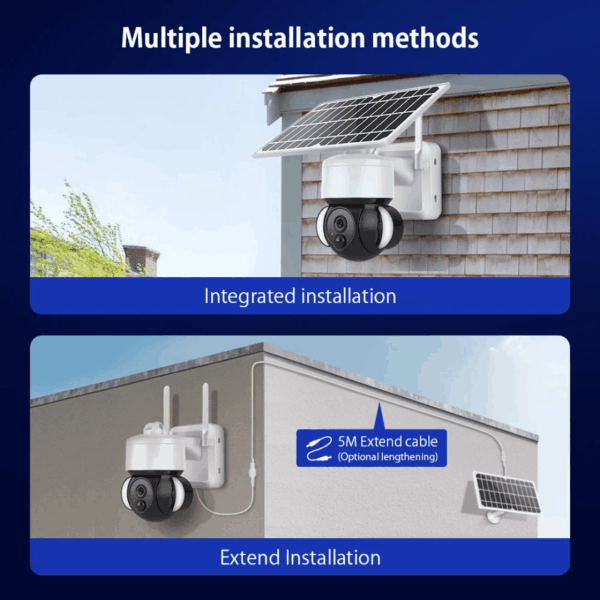 Solar Powered Smart Floodlight Camera - Image 4