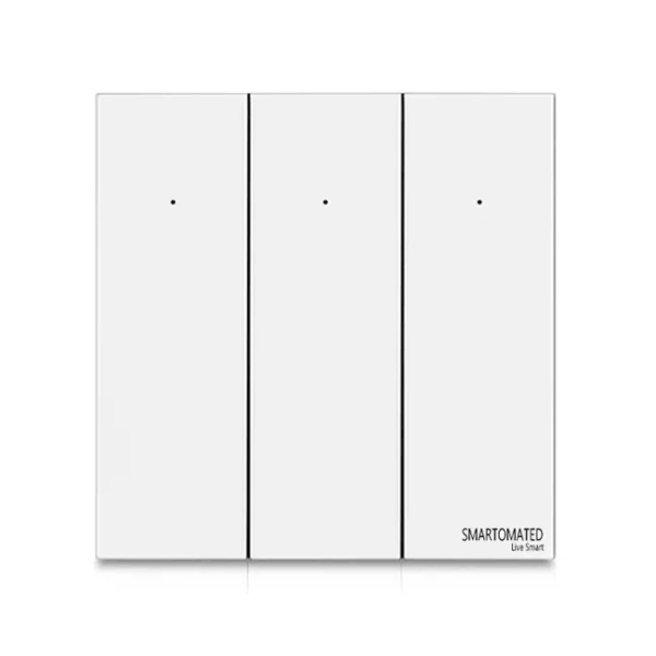 Smartomated 3 Gang Panel Smart Switch