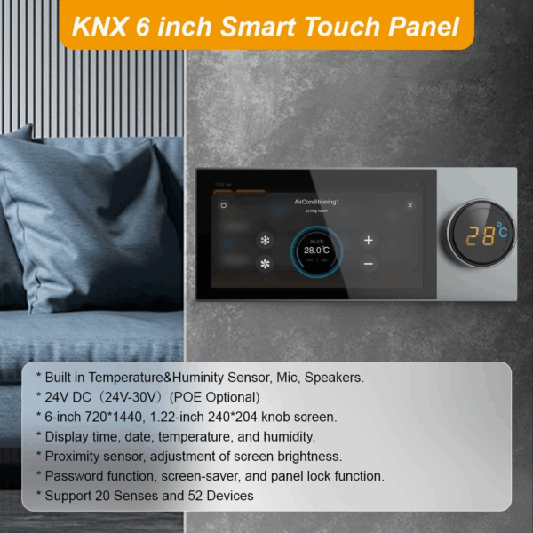 6 Inch Touchscreen Smartomated Control Panel - Image 6
