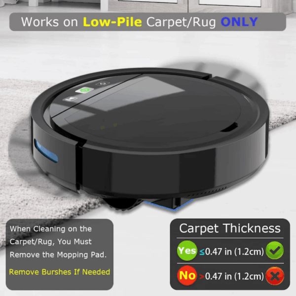 Ultra Slim Robot Vacuum - Image 4