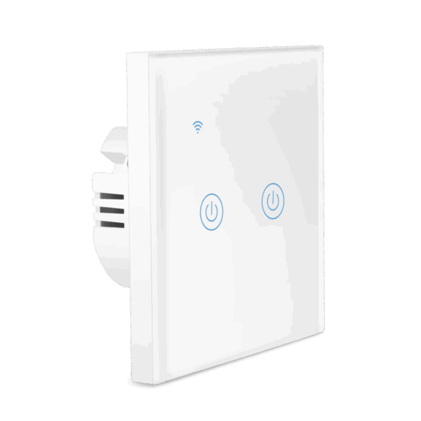 Smartomated 2 Gang Aqua Touch Smart Switch - Image 2