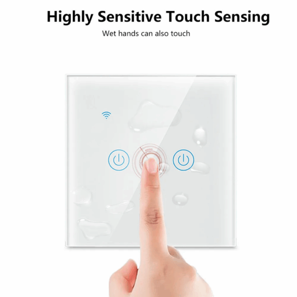 Smartomated 3 Gang Aqua Touch Smart Switch - Image 9