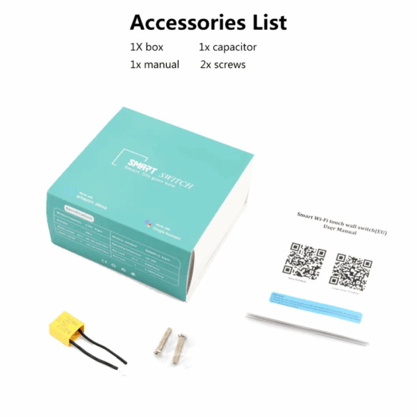 Smartomated 2 Gang Aqua Touch Smart Switch - Image 8