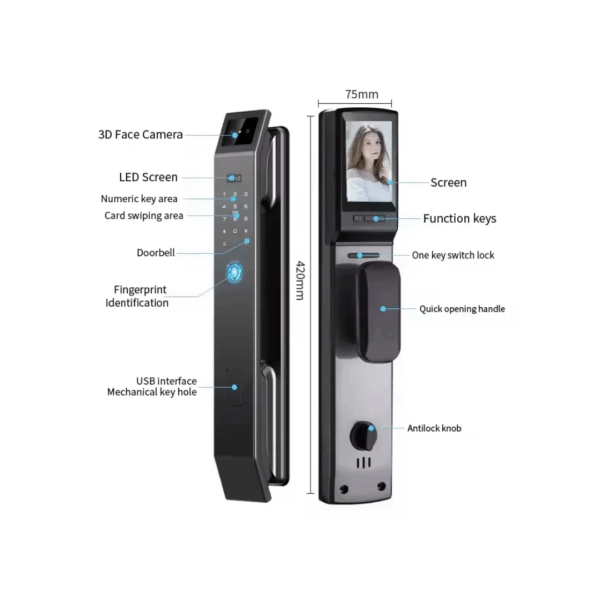 3D Face Recognition Smart Lock - Image 5