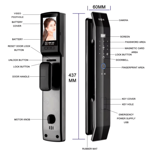 3D Face Recognition Smart Lock - Image 7