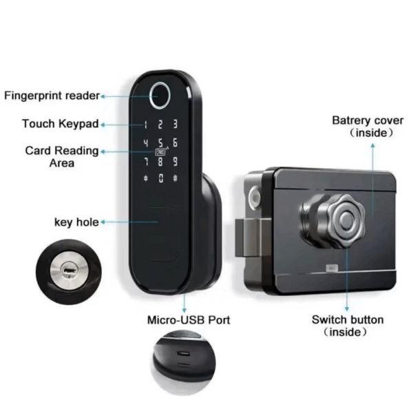 Pedestrian Smart Gate Lock