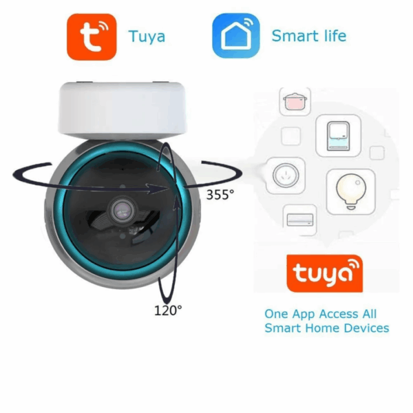 Smart Baby Monitor 360° Panoramic View Camera - Image 2